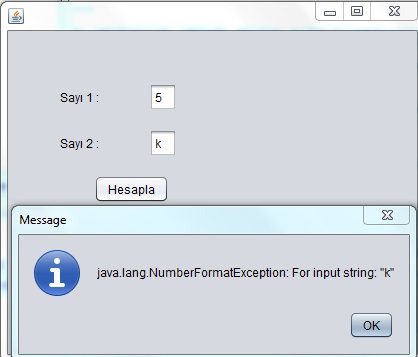 Java FormatException