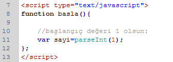 Javascript-tag