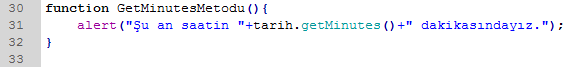 javascript-getminutes