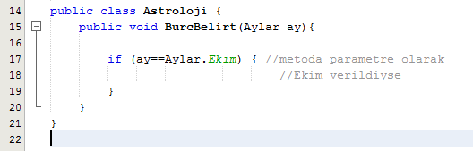 java enum koşul