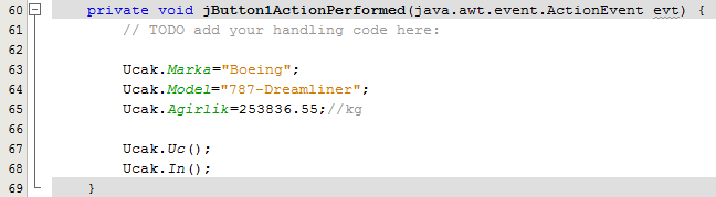 java-static-sınıf