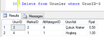 SQL-silme-sorgusu