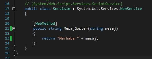 visual-studio-web-servis