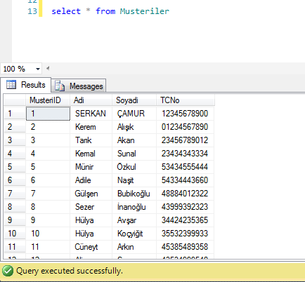 SQL-Select-Sorgusu