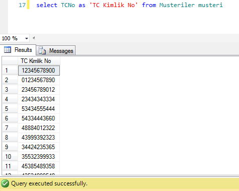 SQL-Kolon-Adlandirma